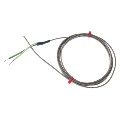 RS PRO Type J Thermocouple 25mm Length, 3.18mm Diameter → +350°C
