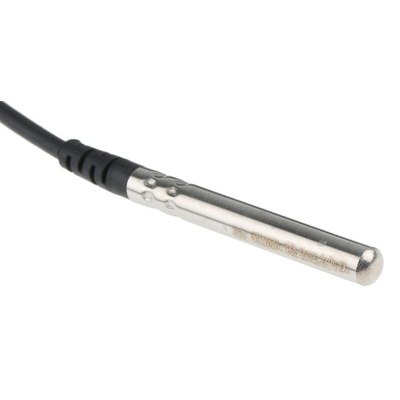 Carel Type NTC Temperature Probe 50mm Length, 6mm Diameter → +105°C