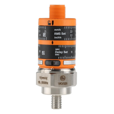ifm electronic Vibration Sensor, 25mm/s Max, 500 mA Max, 32V Max, -25°C → +80°C