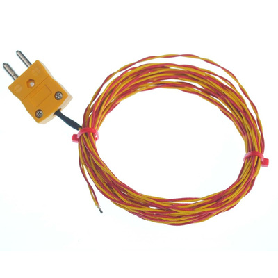 RS PRO Type K Thermocouple 10m Length, → +700°C