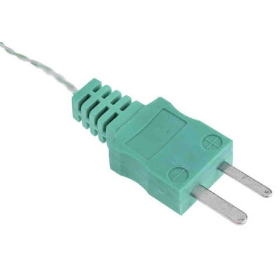 RS PRO Type K Thermocouple 3m Length, 1/0.3mm Diameter → +260°C