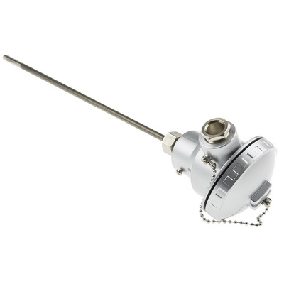 RS PRO Type K Thermocouple 250mm Length, 6mm Diameter → +1100°C