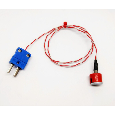 RS PRO Type K Thermocouple 1m Length, 7/0.2mm Diameter → +250°C