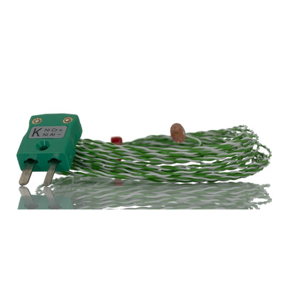 RS PRO Type K Thermocouple → +200°C