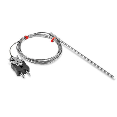 RS PRO Type K Thermocouple 150mm Length, 4.5mm Diameter, -60°C → +350°C