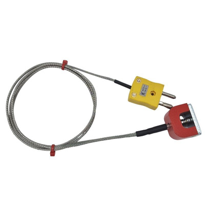 RS PRO Type K Thermocouple 30mm Length, 20mm Diameter, -50°C → +250°C