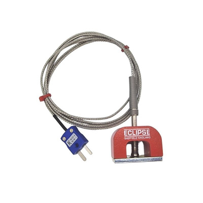 RS PRO Type K Thermocouple 40mm Length, 25mm Diameter, -50°C → +250°C