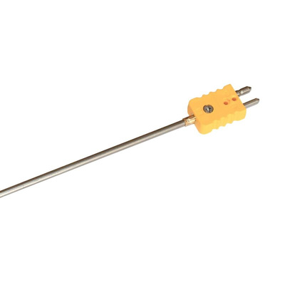 Electrotherm282 Type K Thermocouple 1000mm Length, 4.5mm Diameter, 0°C → +1000°C