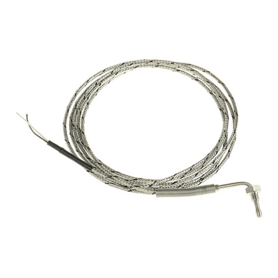 Correge Type J Thermocouple 40mm Length, 4mm Diameter → +600°C