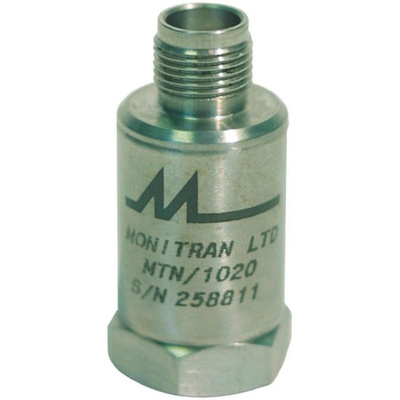 Monitran Vibration Sensor, 8 mA Max, -25°C → +120°C