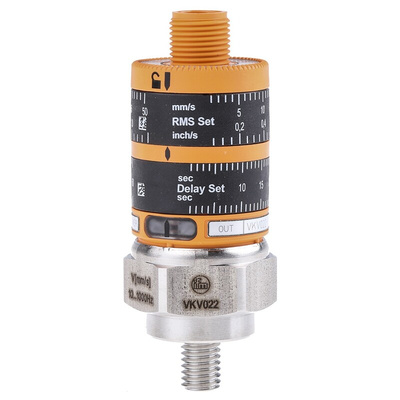 ifm electronic Vibration Sensor, 0 → 50mm/s Max, 500 mA Max, 32V Max, -25°C → +80°C