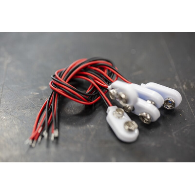 RS PRO Press Stud 9V PP3 Battery Contact
