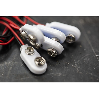 RS PRO Press Stud 9V PP3 Battery Contact