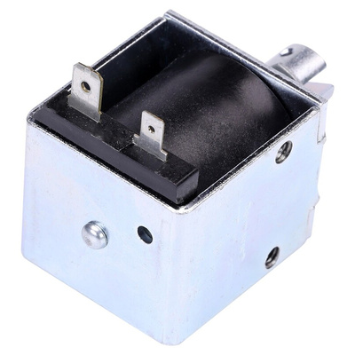 Johnson Electric Linear Solenoid, 12 V dc, 37.29 x 33.32 x 40.87 mm