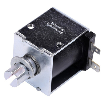 Johnson Electric Linear Solenoid, 12 V dc, 37.29 x 33.32 x 40.87 mm