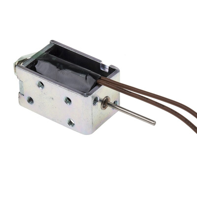 RS PRO Linear Solenoid, 24 V dc, 29.35 x 15.9 x 19.1 mm