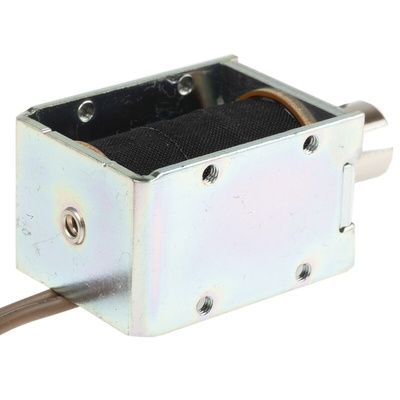 RS PRO Linear Solenoid, 24 V dc, 40 x 24 x 29 mm