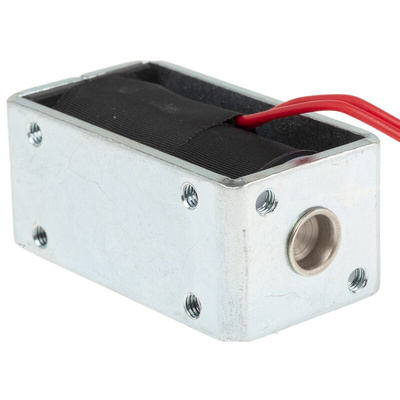 RS PRO Linear Solenoid, 12 V dc, 58 x 25.4 x 31.8 mm