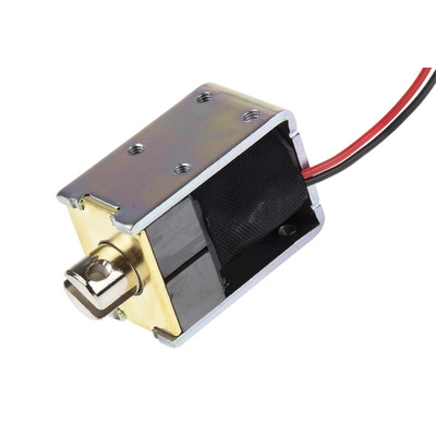 RS PRO Linear Solenoid, 12 V dc, 26 x 20 x 36.8 mm