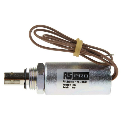 RS PRO Linear Solenoid, 24 V dc