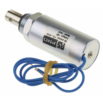 RS PRO Linear Solenoid, 12 V dc