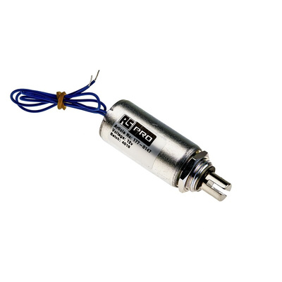 RS PRO Linear Solenoid, 12 V dc