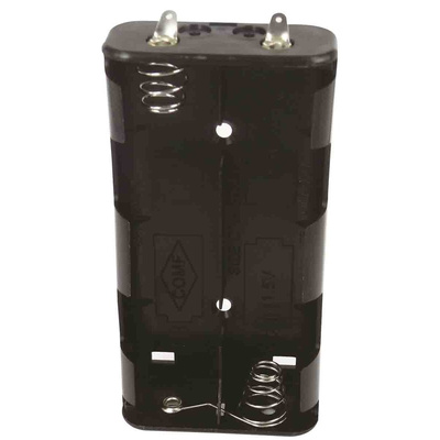 RS PRO C Battery Holder, Solder Tag Contact
