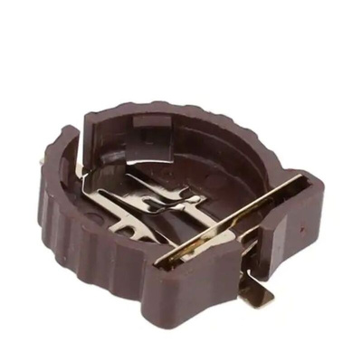 RS PRO CR1220 Battery Holder, Leaf Spring Contact