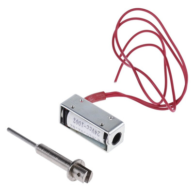 Mecalectro Linear Solenoid, 24 V dc, 0.1N, 30 x 12.7 x 10 mm