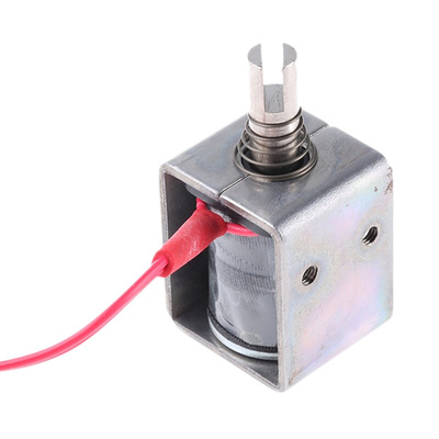 Mecalectro Linear Solenoid, 24 V dc, 1N, 27 x 22 x 20 mm