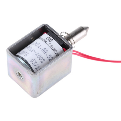 Mecalectro Linear Solenoid, 24 V dc, 1N, 27 x 22 x 20 mm