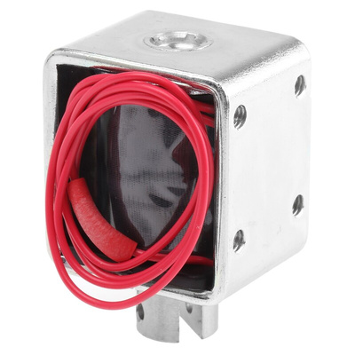Mecalectro Linear Solenoid, 24 V dc, 2.5N, 35.3 x 31.8 x 25.4