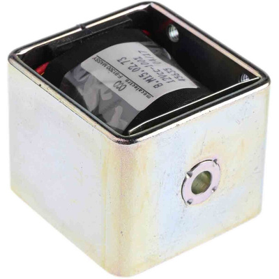 Mecalectro Linear Solenoid, 12 V dc, 1 → 15N, 50.8 x 49 x 41.3