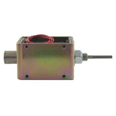 Mecalectro Linear Solenoid, 24 V dc, 5 → 40N, 78.5 x 57.2 x 50.8