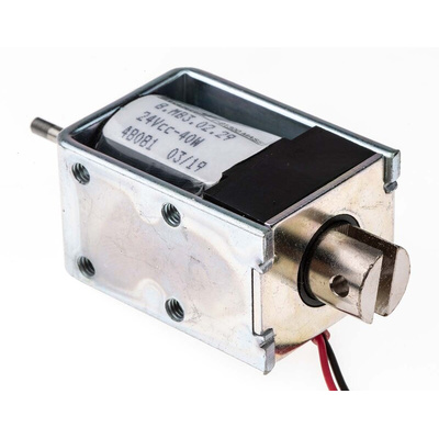Mecalectro Linear Solenoid, 24 V dc, 5N, 45 x 31.8 x 23.4