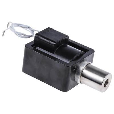 Mecalectro Linear Solenoid, 24 V dc, 18 → 80N