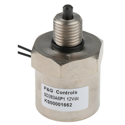Mechetronics Linear Solenoid, 12 V dc, 1.1N