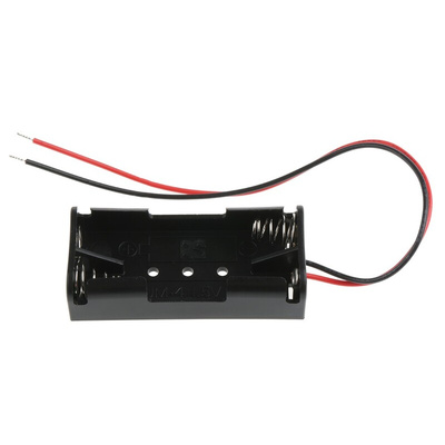 RS PRO AAA Battery Holder, Coil Spring Contact