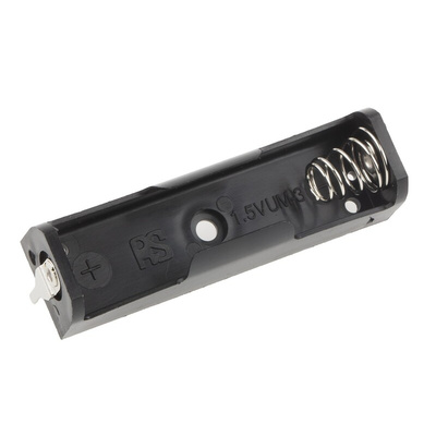 RS PRO AA Battery Holder, Coil Spring Contact