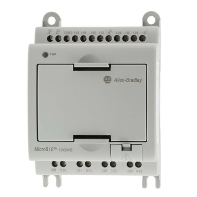 Allen Bradley Micro810 PLC CPU - 8 Inputs, 4 Outputs, USB Networking