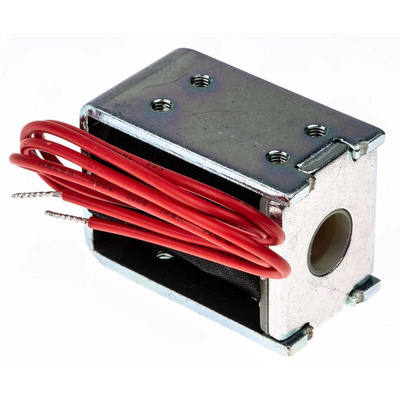Solentec Limited Linear Solenoid, 24 V dc, 37 x 20 x 26 mm