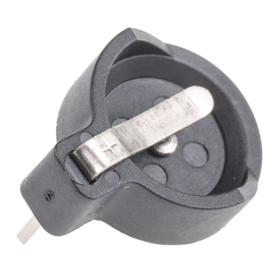 Keystone CR1216, CR1225 Battery Holder, Top Spring Arm Contact