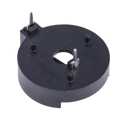 Keystone CR2016, CR2025, CR2032 Battery Holder, Top Spring Arm Contact