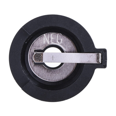 Keystone CR2016, CR2025, CR2032 Battery Holder, Top Spring Arm Contact