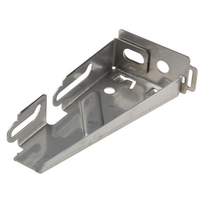 Cablofil International Cantilever Arm 316 Stainless Steel Cable Tray Fixing Plate, 131 mm Width, 71mm Depth