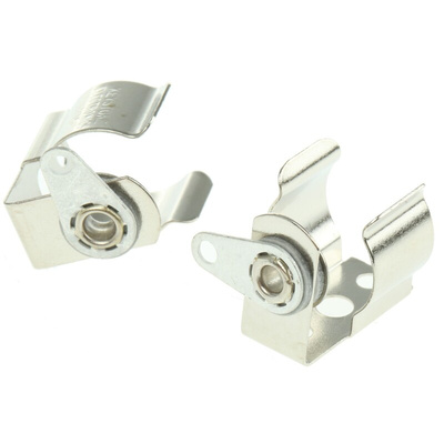 Keystone AA Battery Clip, Solder Tag Contact