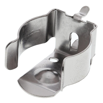 Keystone AA Battery Clip, Button Contact