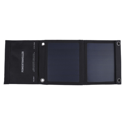 Powertraveller Falcon 7 Solar Solar Charger, Output:5V for use with Action Cameras, Charging Smartphones, Other 5V