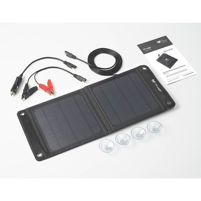 Solar Technology STFP008 Solar Battery Charger, Output:12V for use with Batteries