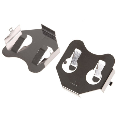 Keystone CR2016, CR2025, CR2032 Battery Contact, Top Spring Arm Contact